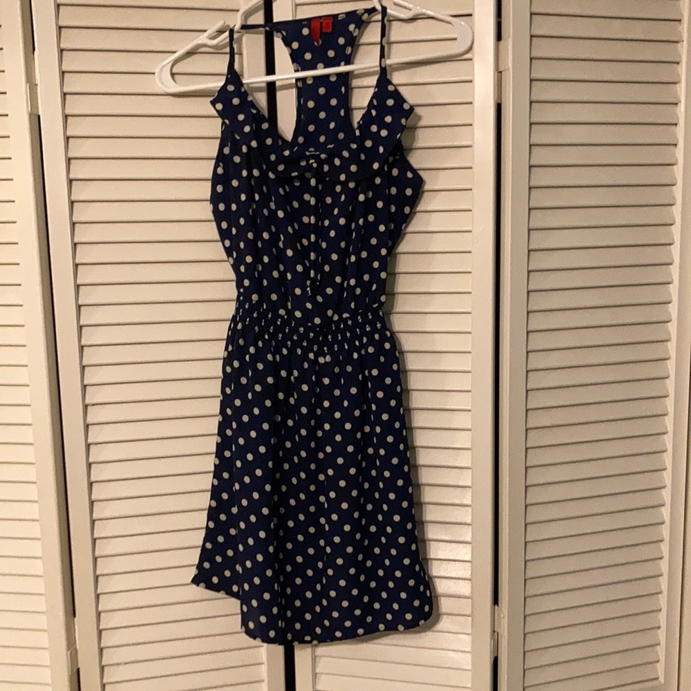 5/48 navy and white dress. Size XS.